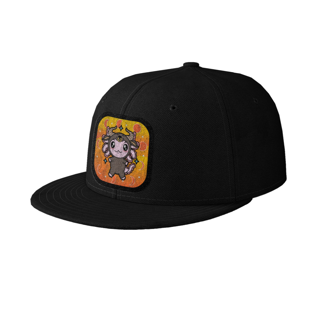 Gorra Unisex Plana Axolotzin Horoscopos Tauro Ajolote
