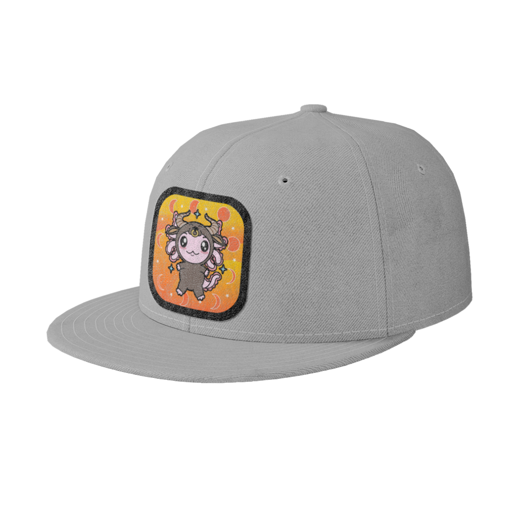 Gorra Unisex Plana Axolotzin Horoscopos Tauro Ajolote