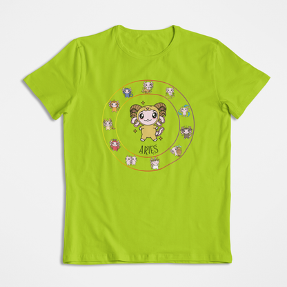 Playera Horoscopos Aries Axolotzin Ajolote
