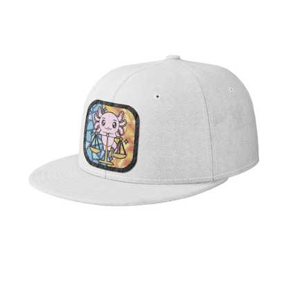 Gorra Unisex Plana Axolotzin Horoscopos Libra Ajolote