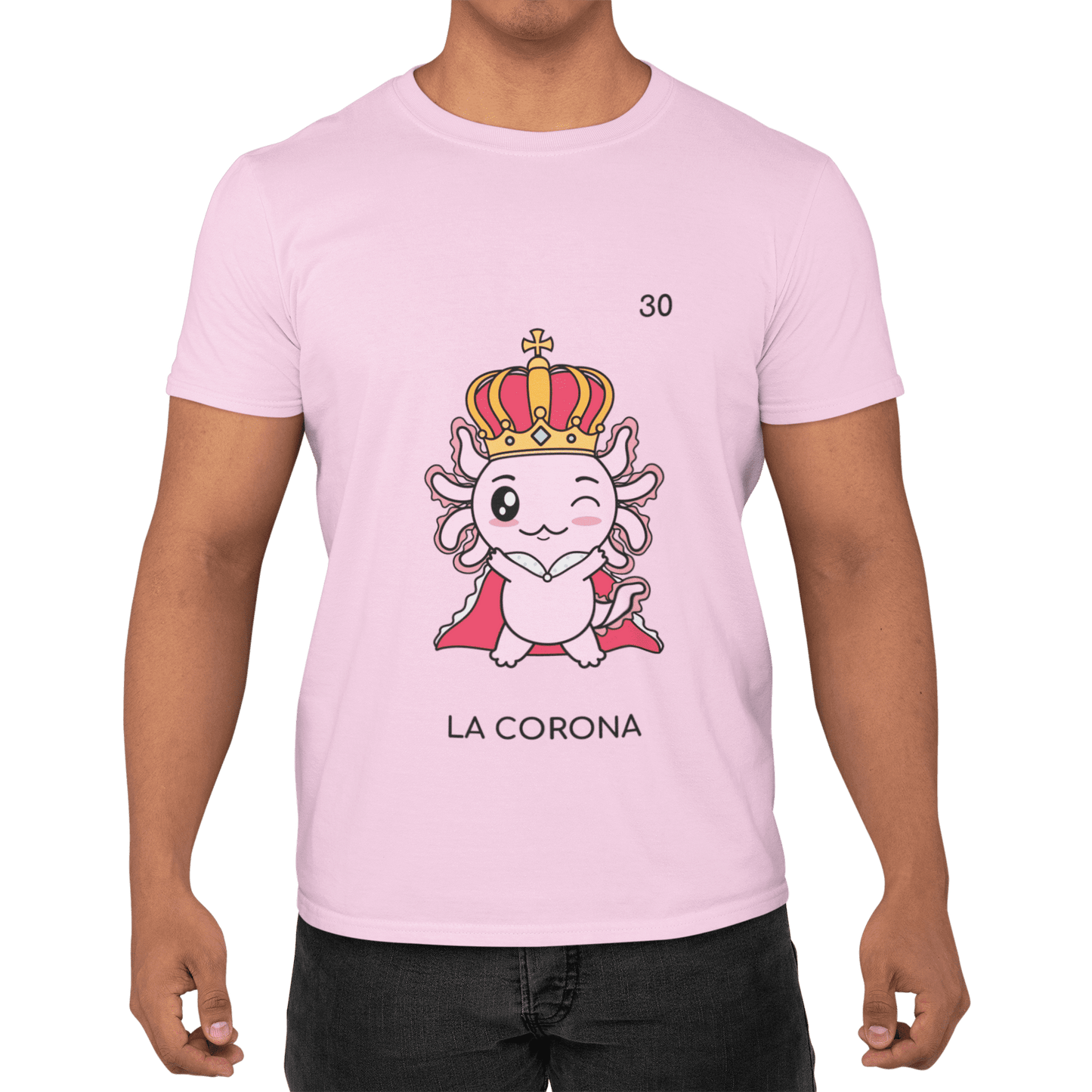 Playera Axoloteria La Corona Ajolote Adulto E Infantil
