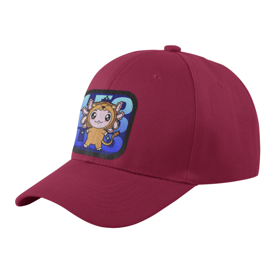 Gorra Unisex Curva Axolotzin Horoscopos Leo Ajolote