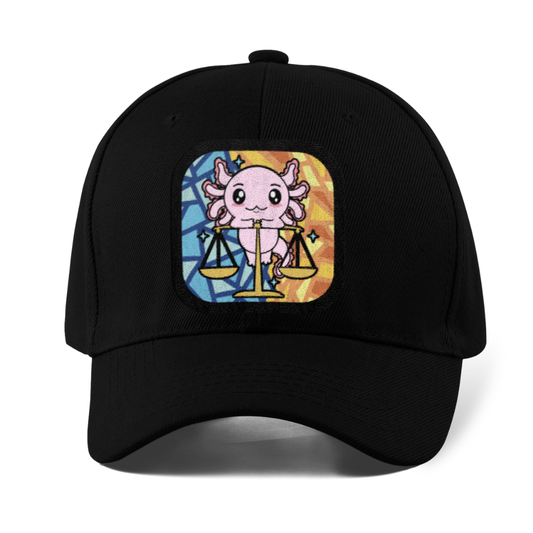 Gorra Unisex Curva Axolotzin Horoscopos Libra Ajolote