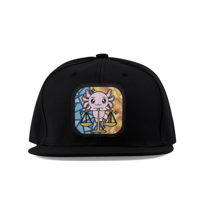 Gorra Unisex Plana Axolotzin Horoscopos Libra Ajolote