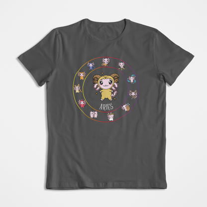 Playera Horoscopos Aries Axolotzin Ajolote