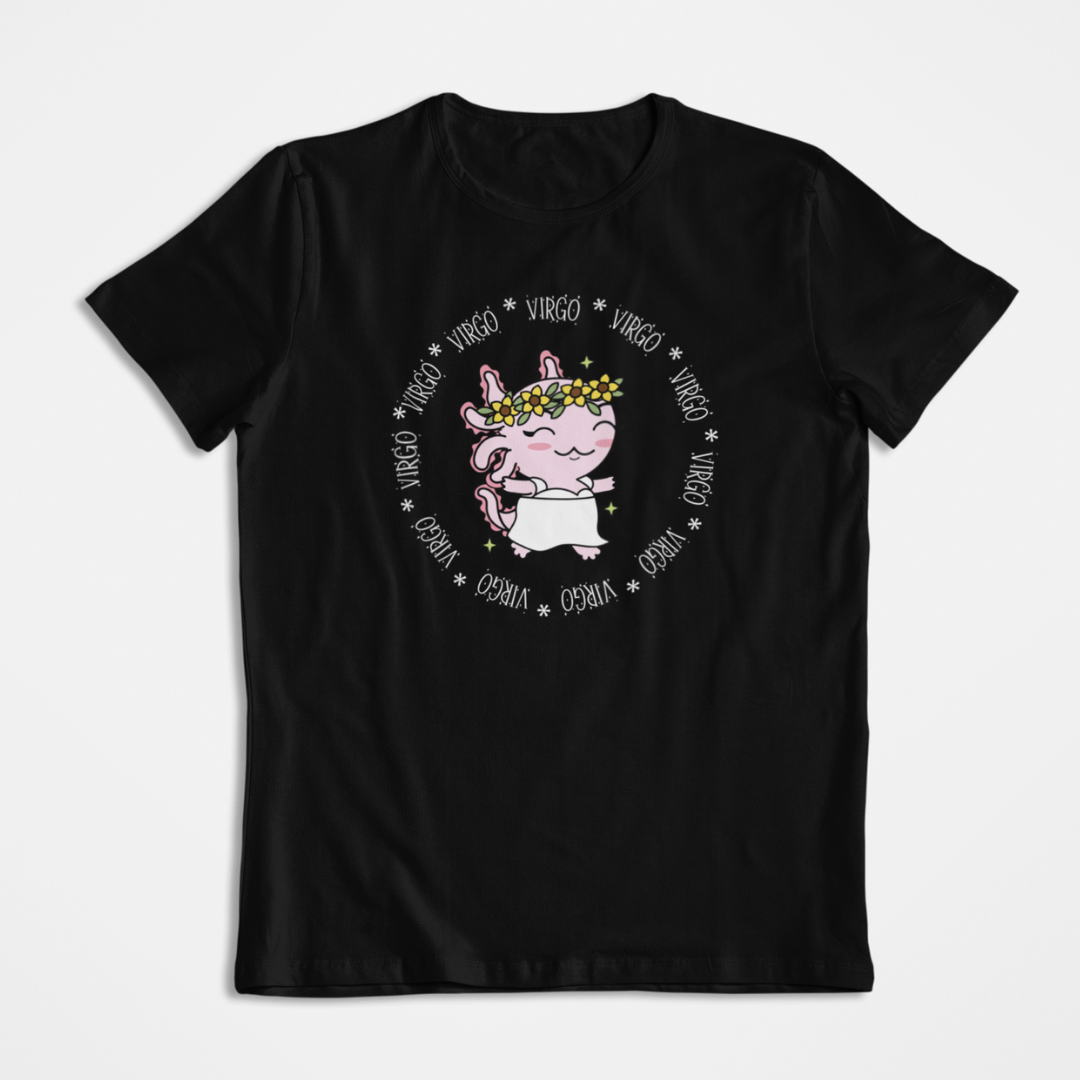 Playera Axolotzin Horoscopos Aro Virgo Ajolote