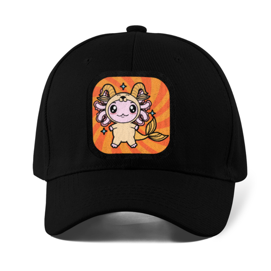 Gorra Unisex Curva Axolotzin Horoscopos Capricornio Ajolote