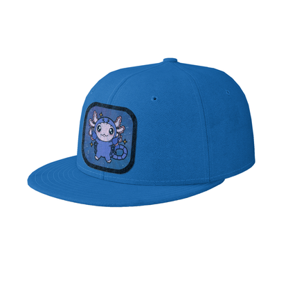 Gorra Unisex Plana Axolotzin Horoscopos Escorpio Ajolote