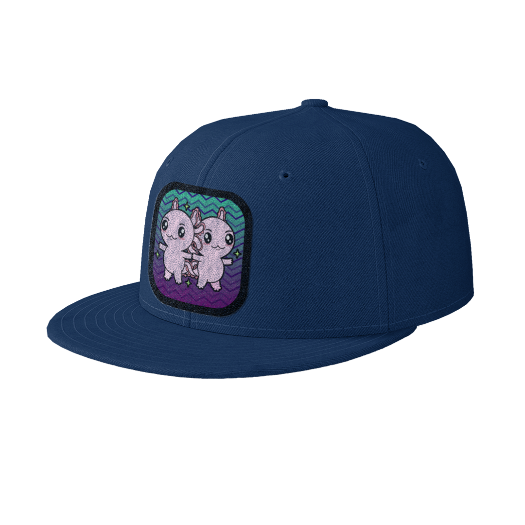 Gorra Unisex Plana Axolotzin Horoscopos Géminis Ajolote