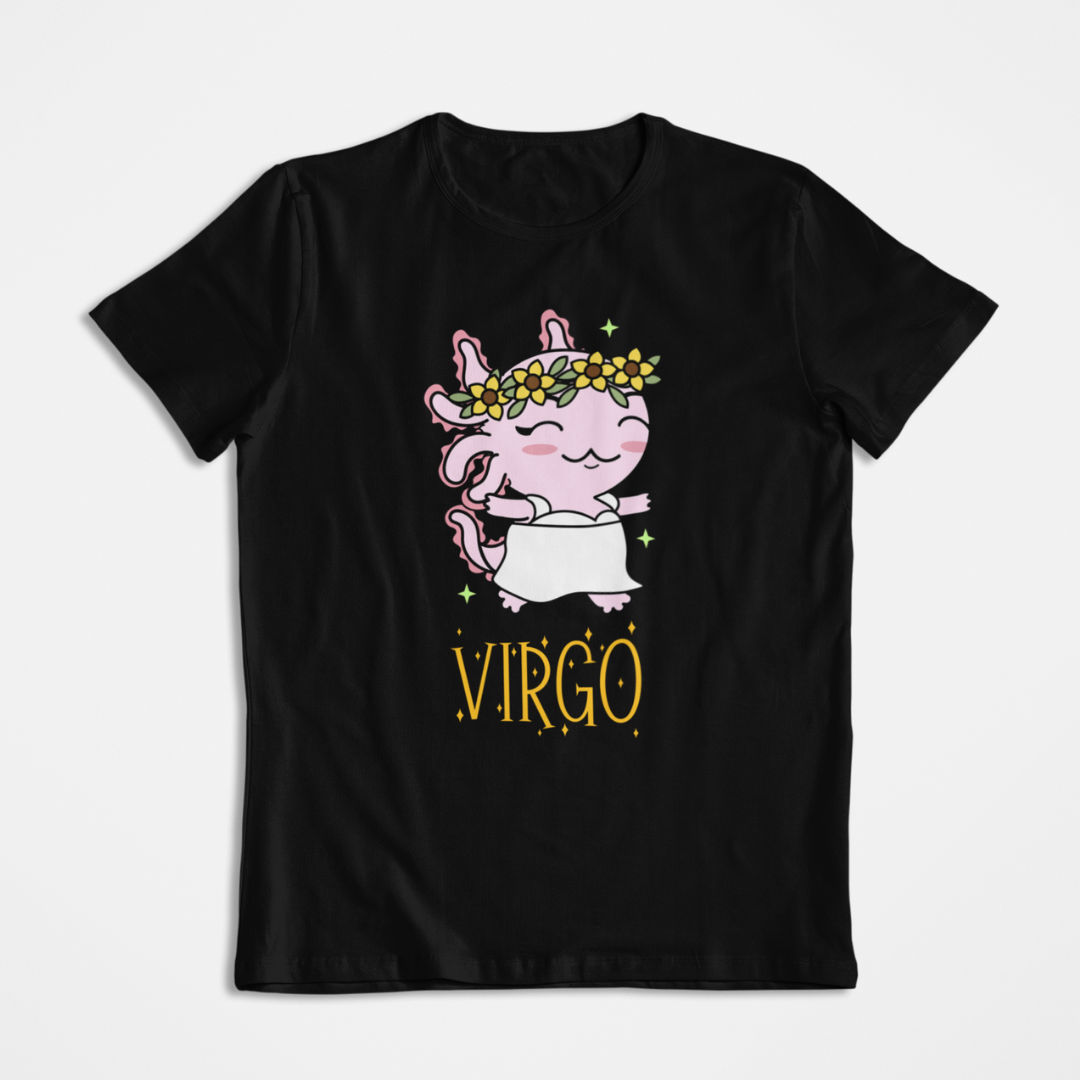 Playera Axolotzin Horoscopos Nombre Virgo Ajolote