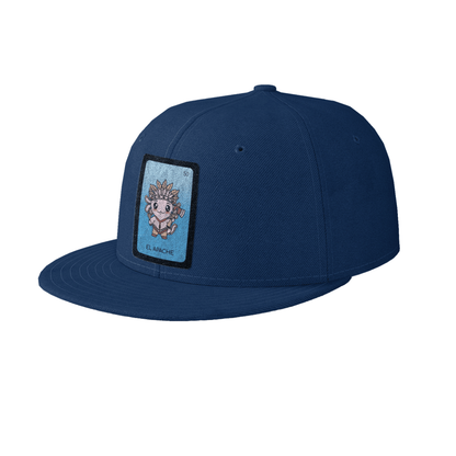 Gorra Unisex Plana Axoloteria El Apache Ajolote