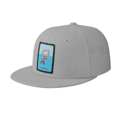 Gorra Unisex Plana Axoloteria La Sirena Ajolote
