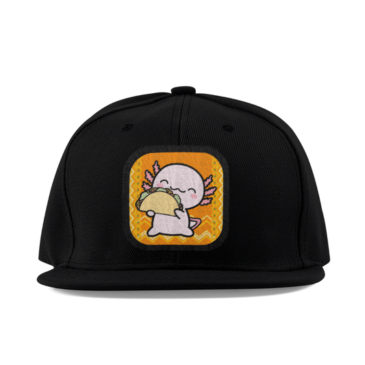 Gorra Unisex Plana Ajolote Taco Xo The Monster