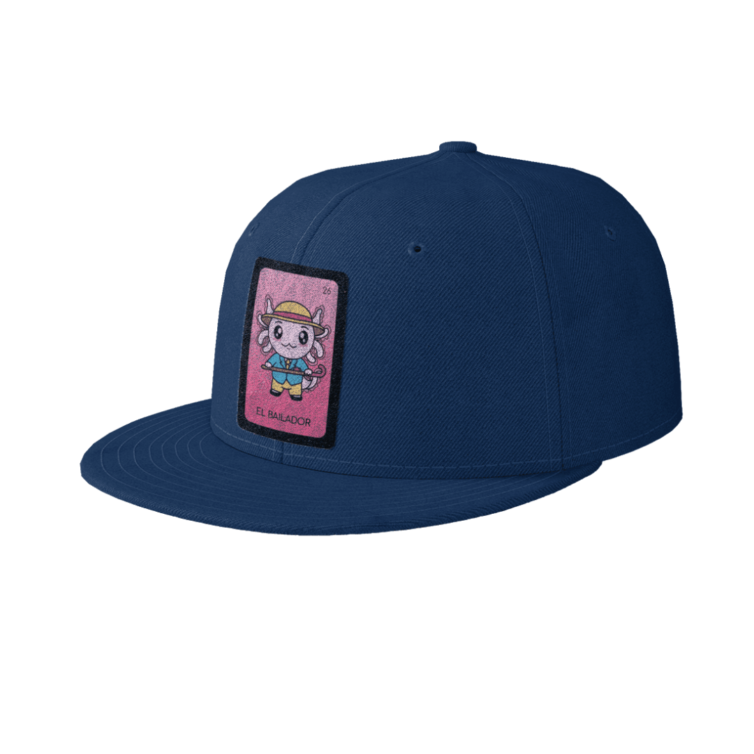 Gorra Unisex Plana Axoloteria El Bailador Ajolote