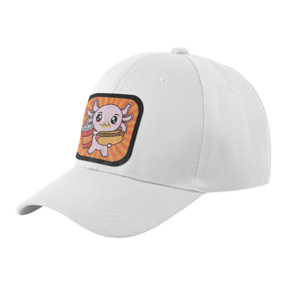 Gorra Unisex Curva Axolotzin Comiendo Jocho