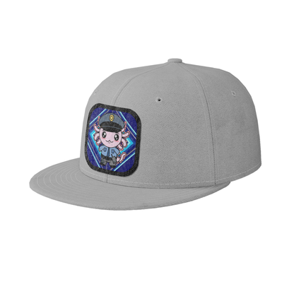 Gorra Unisex Plana Axolotzin Policía