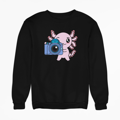 Sudadera Axolotzin Fotografo Ajolote Unisex