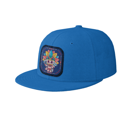 Gorra Unisex Plana Ajolote Quetzalcoatl
