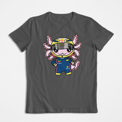 Playera Axolotzin Piloto De Carreras Ajolote