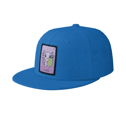Gorra Unisex Plana Axoloteria La Pera Ajolote