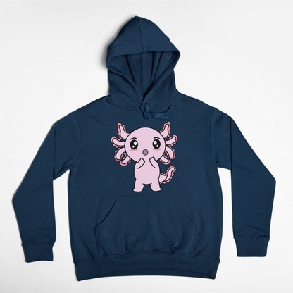 Hoodie Axolotzin Sorprendido Ajolote Unisex