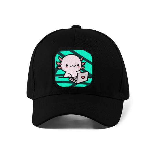 Gorra Unisex Curva Ajolote Trabajando Xo The Monster