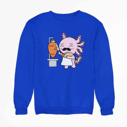 Sudadera Axolotzin Taquero Ajolote Unisex