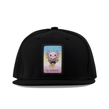 Gorra Unisex Plana Axoloteria El Valiente Ajolote