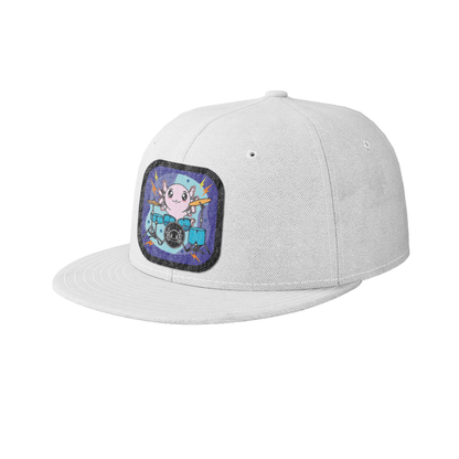 Gorra Unisex Plana Axolotzin Baterista