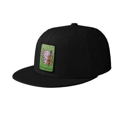 Gorra Unisex Plana Axoloteria El Violoncello Ajolote