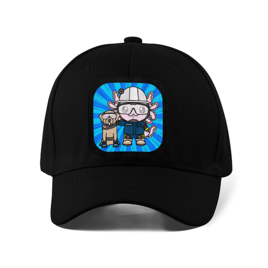 Gorra Unisex Curva Axolotzin Rescatista Ajolote
