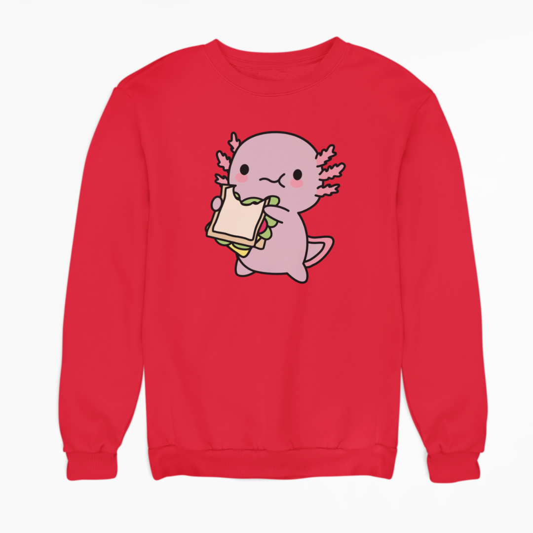 Sudadera Ajolote Almorzando Xo The Monster