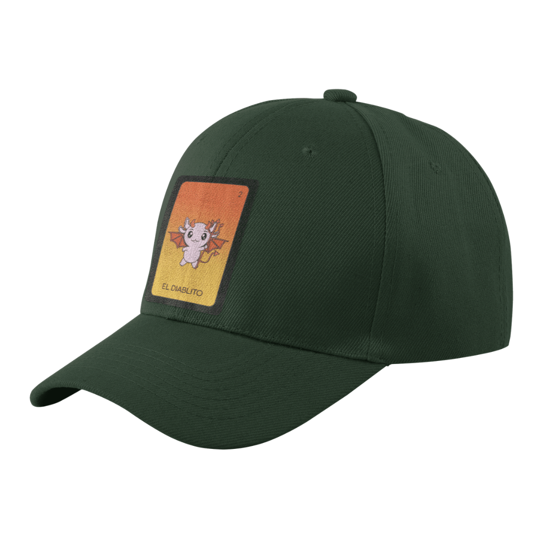 Gorra Unisex Curva Axoloteria El Diablito Ajolote