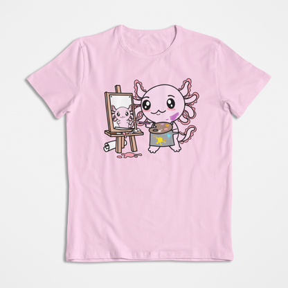 Playera Axolotzin Autorretrato Ajolote