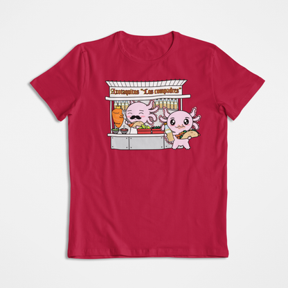 Playera Axolotzin Puesto De Tacos Ajolote