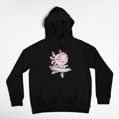 Hoodie Axolotzin Bailarina De Ballet Ajolote Unisex