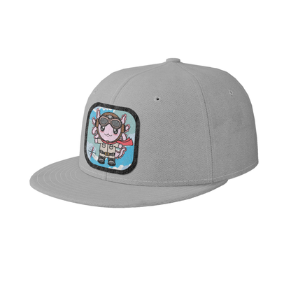 Gorra Unisex Plana Axolotzin Aviador