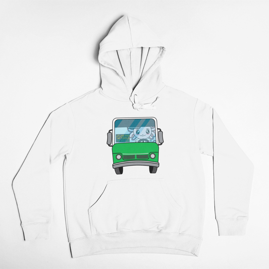 Hoodie Axolotzin Microbusero Ajolote Unisex