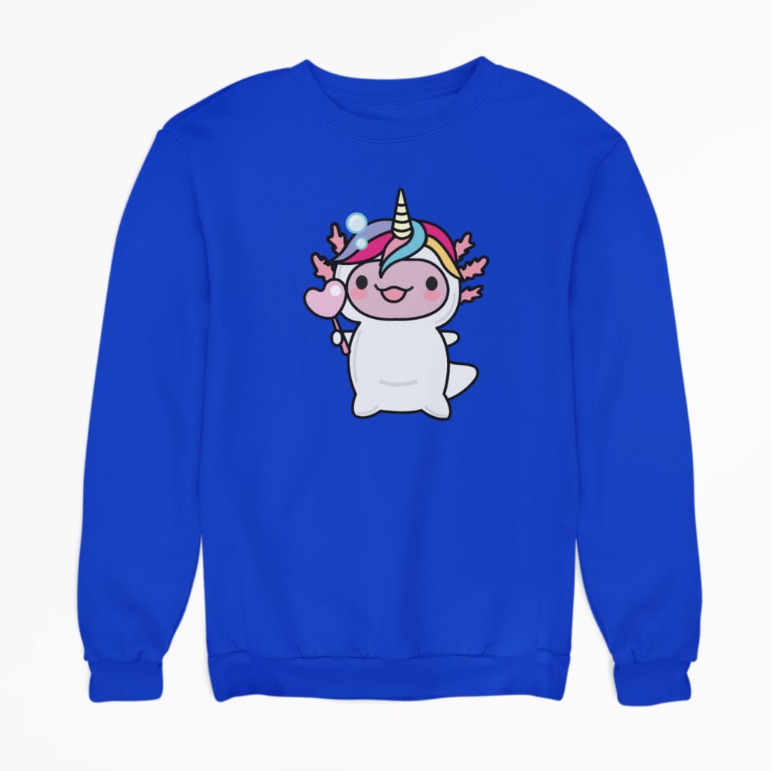 Sudadera Ajolote Unicornio Xo The Monster