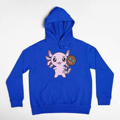 Hoodie Axolotzin Sonrisa Ajolote Unisex
