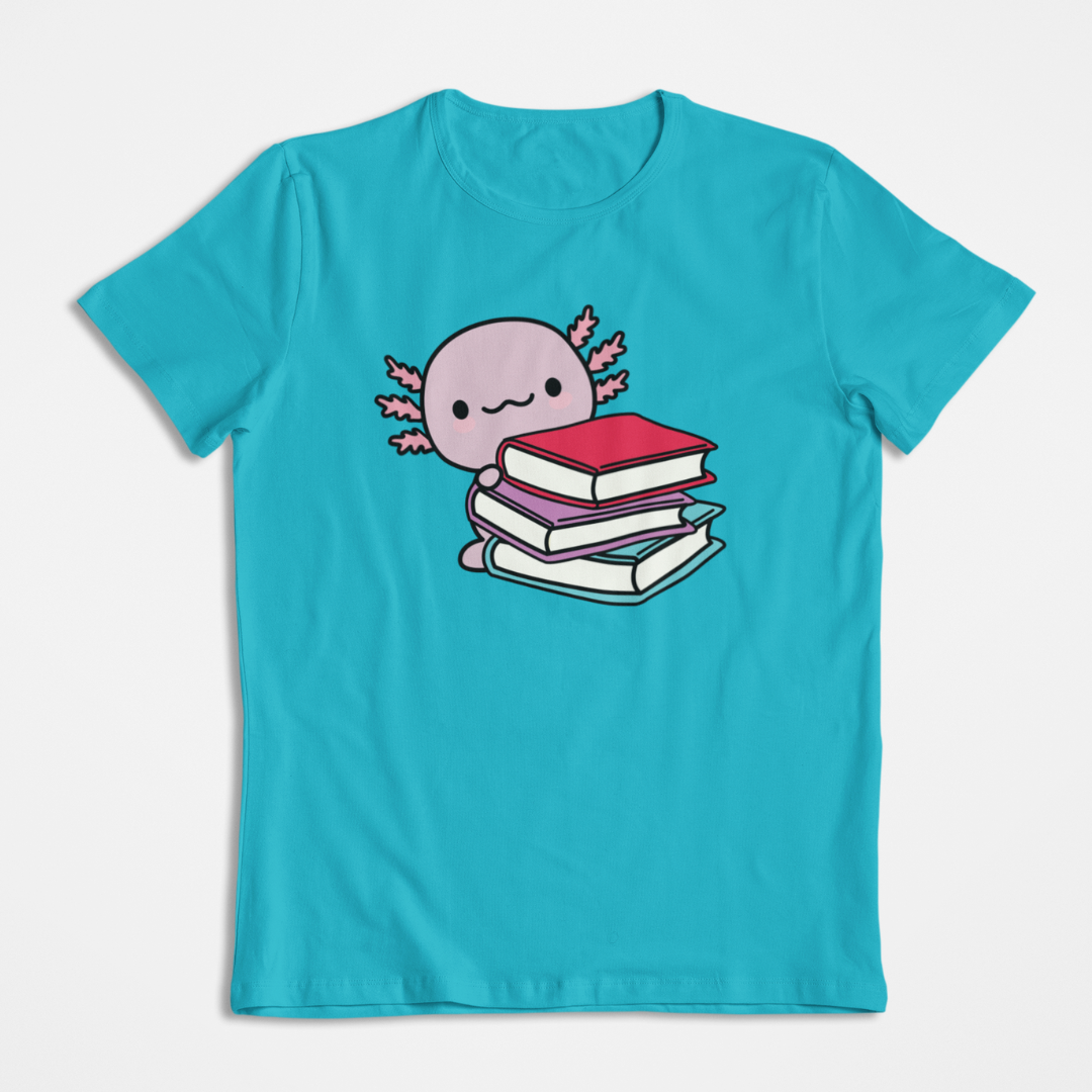 Playera Ajolote Lector Xo The Monster