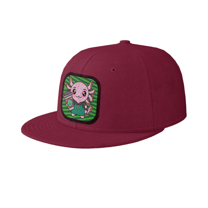 Gorra Unisex Plana Axolotzin Barista