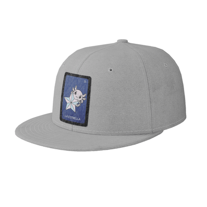 Gorra Unisex Plana Axoloteria La Estrella Ajolote