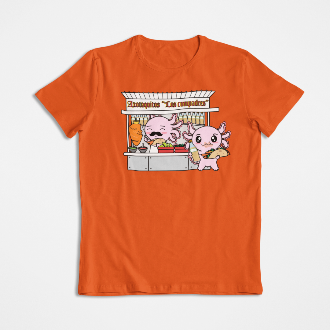 Playera Axolotzin Puesto De Tacos Ajolote