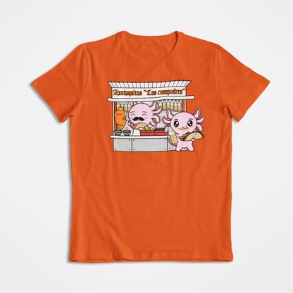 Playera Axolotzin Puesto De Tacos Ajolote