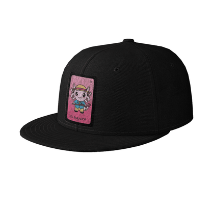 Gorra Unisex Plana Axoloteria El Bailador Ajolote