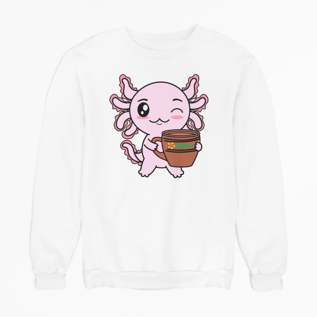 Sudadera Axolotzin Pulquero Ajolote Unisex