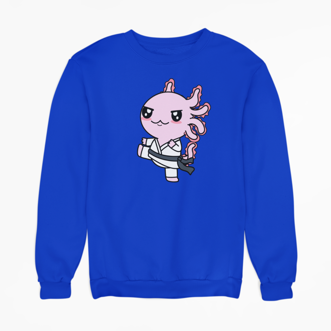 Sudadera Axolotzin Karateka Ajolote Unisex