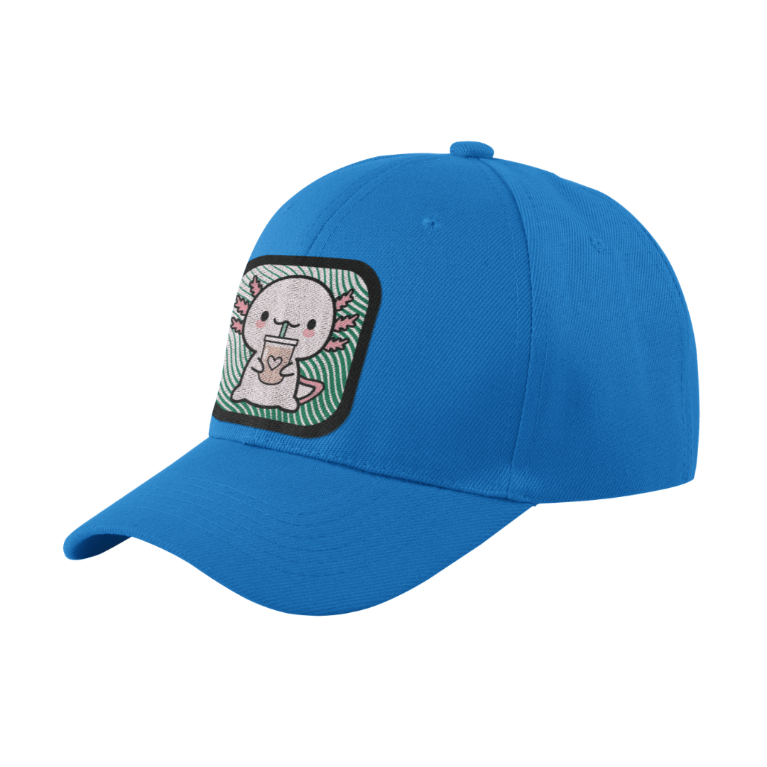 Gorra Unisex Curva Ajolote Bebiendo  Xo The Monster