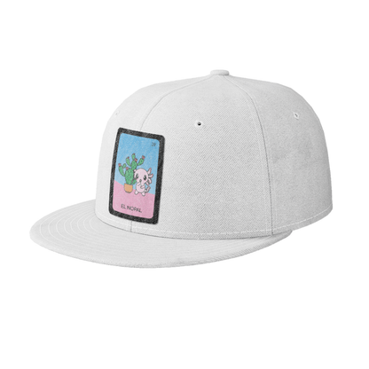 Gorra Unisex Plana Axoloteria El Nopal Ajolote
